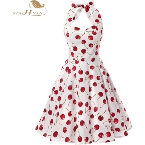Sishion Red Summer Dresses