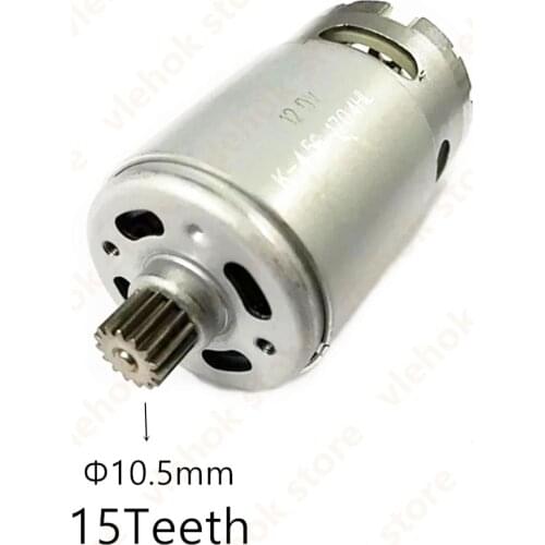 15 Teeth 10.8V 12V Motor Replace For BOSCH TSR1080-2-LI GSR1200-2-LI GSR1080-2-LI Cordless Drill Driver Power Tool Accessories