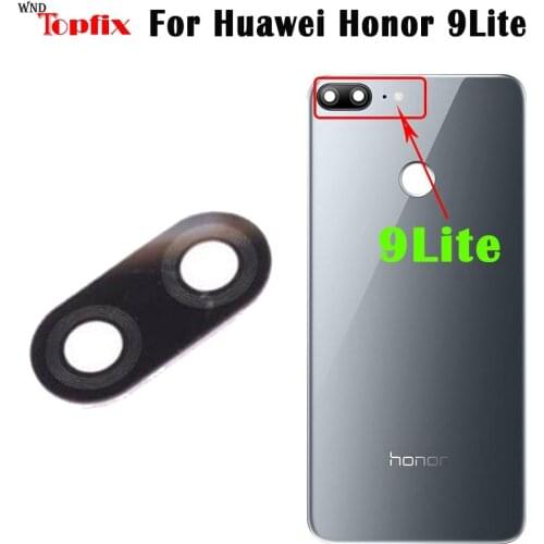 Camera Glass For Huawei Honor 9 Lite Original Rear Back Camera Lens Glass with Sticker Adhesive Huawei honor 9Lite camera glass