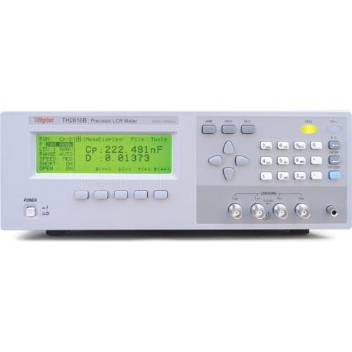 Tonghui TH2816B Digital Precision High Frequency Electric Bridge Inductance Resistance Capacitance Tester LCR Meter