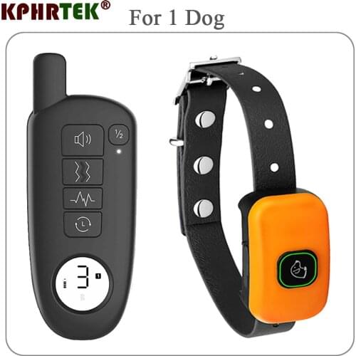 With Yellow Color Waterproof Dog Shock Training Collar With Electric No Bark Collars 300g34e