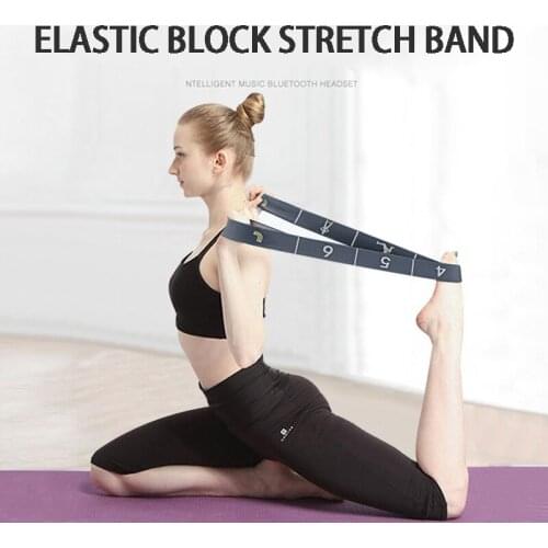 Yoga Stretch Band for Kids Latin Dance Stretch Band for Adult Fitness Training Stretch Band for Resistance Asana Yoga Band