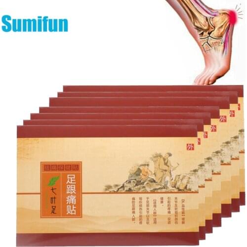 1pcs Heel Spur Pain Relief Patch Spur Rapid Heel Pain Relief Plaster Herbal Medical Pail Killer Sticker Achilles Z32401