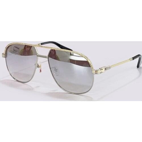 2021 New Style Pilot Sunglasses For Women And Men Alloy Frame Mirror UV400 Protection Glasses Oculos De Sol Masculino