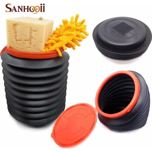 Gadern Watering Cans Flowers Bucket Barrel Vases Pouch Bag Outdoor Camping Foldable Hiking Fishing Picnic 4L