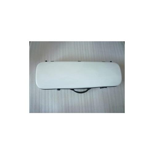 Violin glass fiber steel case violin case oblong white case