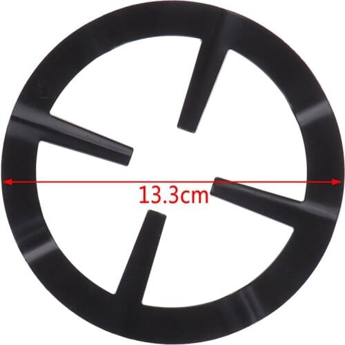Black Iron Gas Stove Cooker Plate Coffee Pot Stand Reducer Ring Holder 1pcs