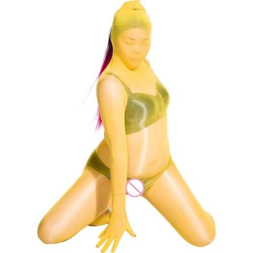 Stockings Sexy Crotchless Fetish Lingere Full Bodystocking Catsuit Open Crotch Erotic Cocoon Body Stocking Transparent Body Sexy