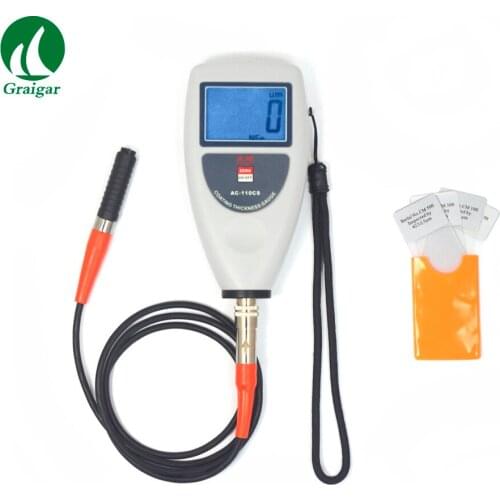 Digital Coating Thickness Gauge AC-110 CS Power Supply 2x1.5v AAA Um-4 Battery