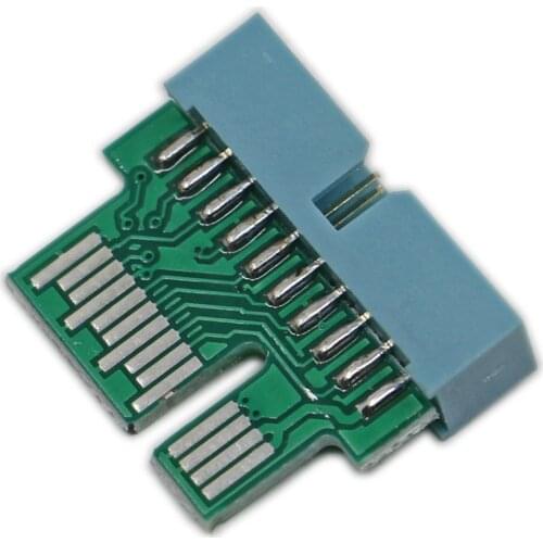 For Lenovo motherboard blade 14-pin Front USB3.0 to ordinary chassis standard 19-pin USB3.0 adapter IS8XM IQ1X0MS IH110MS CX