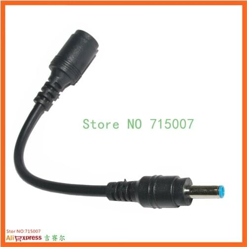 Female 7.4mm x 5.0mm to 4.5mm x3.0mm Male Charger Adapter Power Connector Converter Cable DC Jack for Dell Hp