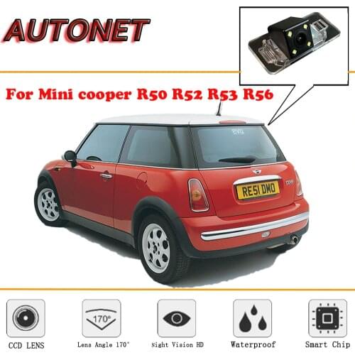 AUTONET Rear View camera For Mini cooper R50 R52 R53 R56/CCD/Night Vision/Reverse Camera/Backup Camera/license plate camera