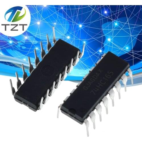 TZT 10PCS SN74HC165N DIP-16 SN74HC165 74HC165N 74HC165