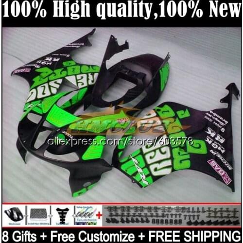 Fairing For HONDA VTR1000 2000 2001 2002 2003 2004 2005 2006 39CL.144 RTV VTR 1000 RC51 SP1 SP2 00 01 02 03 04 05 06 Matte Green
