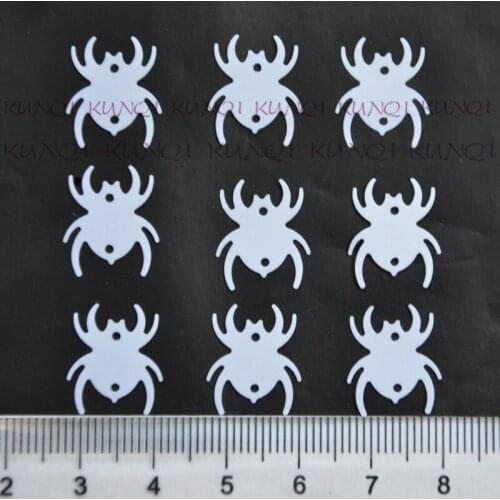 900Pcs/1500pcs/lot 15*13mm Spider Loose Sequins Beautiful Crafts for Sewing/Webbing Diy Accessory Kids DIY