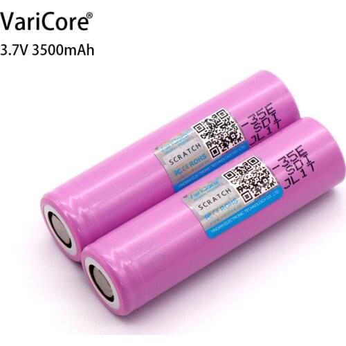1-10PCS VariCore original 18650 35E 3.7V 3500mAh 25A high discharge Rechargeable battery for power tools lithium battery
