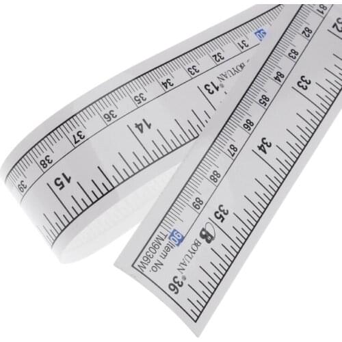 90cm Self-adhesive Metric Measuring Tape Vinyl Ruler, Used For Sewing Machine Stickers, Instrument Accessories
