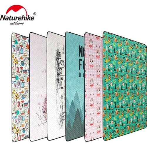 Naturehike 145x200cm Folding Picnic Mat Outdoor Camping Rug Beach Moisture-proof Blanket Portable CampingMat Hiking BeachPad