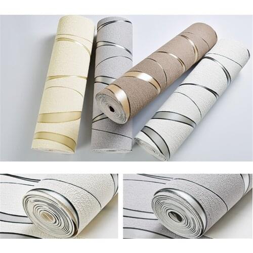 Beibehang Modern high quality Wallpaper roll 3D deerskin nonwoven wallpaper Living room bedroom couch TV background wall paper