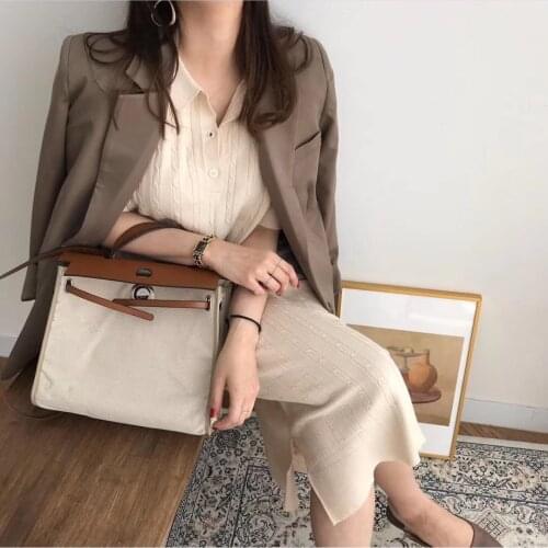 Large-capacity Handbag Fashion Canvas One-shoulder Messenger Bag Wild Retro Trend Female
