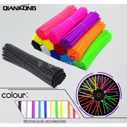 36pcs Universal Motorcycle Wheel spoke skins For 450 EXC-F 350 SIX DAYS 350 300 500 EXC 990 ADVENTURE 125 SX 150 SX 530 EXC