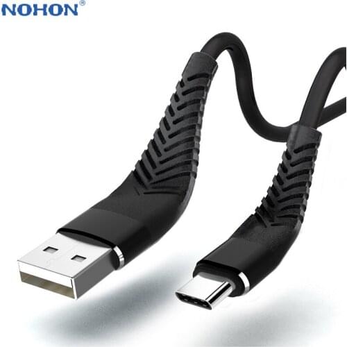 Type C Data USB Charger Cable For Galaxy S8 S9 Plus Huawei P20 Pro Oneplus 6 Short Long 2m 3m Type-C TypeC Wire Cord Fast Charge