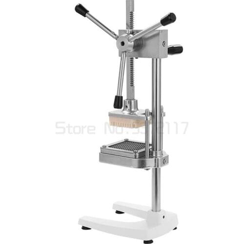 Vertical Manual Potato Chips Cutter Vegetable Fruit Slicer Knife MH003 With 8mm 10mm 12mm Blades