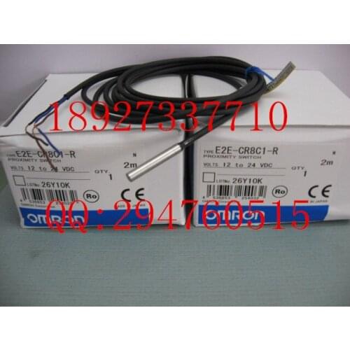 [ZOB] 100% new original OMRON Omron proximity switch E2E-CR8C1-R 2M