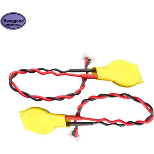 Lot 2pcs Notebook BIOS CMOS Laptop Motherboard PC PLC 3V CR1220 CR 1220 Li-ion Cell Button Battery w/ Wire 2Pin 1.25 Plug Cable