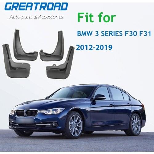 4pcs Car Front Rear for Fender Flares for BMW 3 SERIES F30 F31 2012-2019 Splash Guards Mud Flaps Mudguard Mudflap 2013 14 15 16
