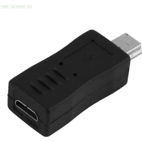 500pcs/lot High quality Micro USB Female to Mini USB Male Adapter Connector Converter Adaptor Brand Newest For Mobile phones