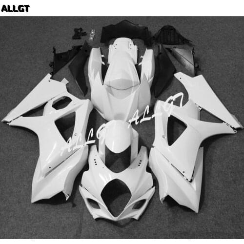 ALLGT Motorcycle Bodywork Fairing Set Unpainted Fairing Kit for Suzuki GSXR 1000 K7 2007 - 2008