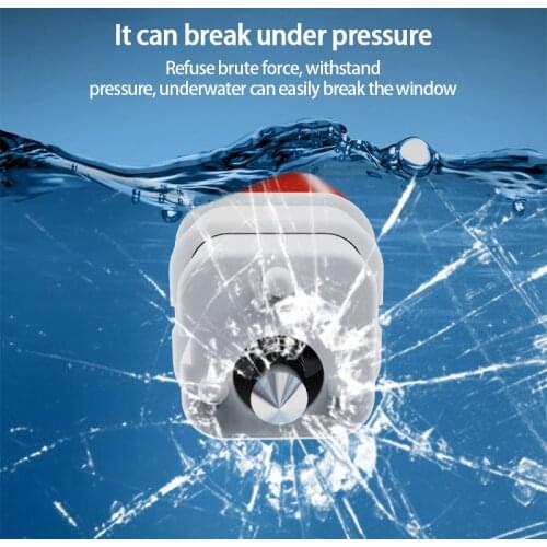 Car Safety Hammer Auto Emergency Glass Window Breaker Seat Belt Cutter Life-Saving Escape Car Emergency Tool Car Accessories