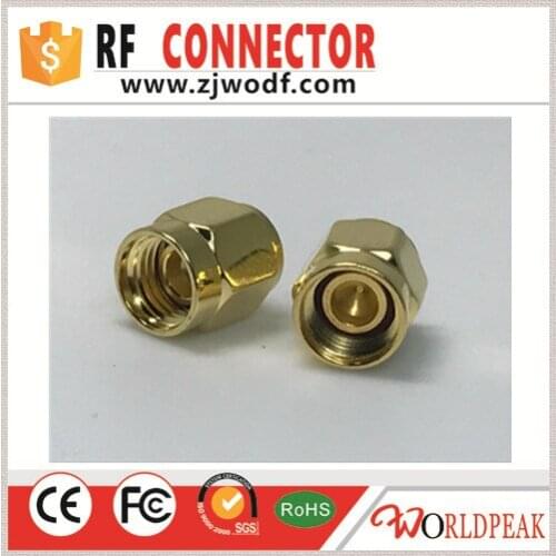 Free shipping 2 piece RF SMA plug connectors dedicated test SMA male Open circuit calibration connector for network analyzer