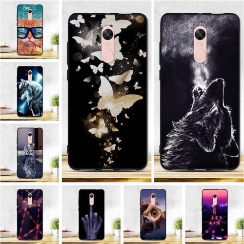 Case For Xiaomi Redmi Note 4 Case Cover For Xiaomi Redmi Note 4X Case Soft TPU Silicone Back Cover For Redmi Note 4 X Coque 5.5"