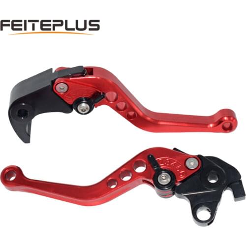 For Honda CBR1000RR 2004-2016 Motorcycle CNC Adjustable Brake Clutch Levers Adjuster Front Rear Double Discbrake Lever Aluminum