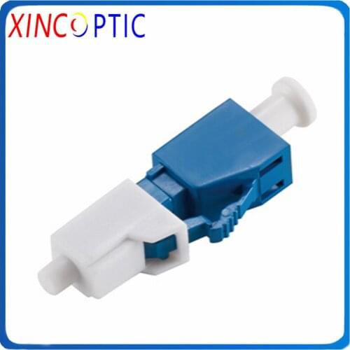 LC SM Fixed Fiber Optical Attenuator,LC/UPC Singlemode Female to Male 1/2/3/5/6/7/10/12/15/20dB Fiber Optic Attenuator