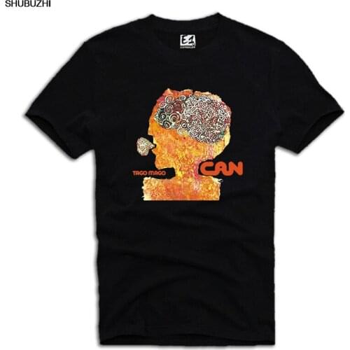 CAN ALBUM BAND MUSIC T-SHIRT TAGO MAGO PROG ROCK KRAUTROCK A240DTG Cartoon t shirt men Unisex Fashion tshirt Loose Size sbz6517