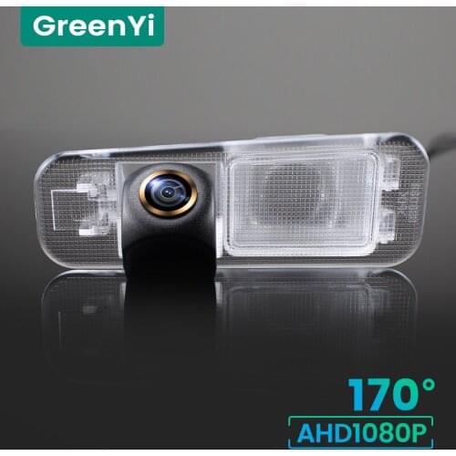 GreenYi 1080P HD 170° Car Rear View Camera For KIA K2 Rio 3 UB Pride Sedan 2010- 2016 Night Vision Reverse Reversing Vehicle AHD