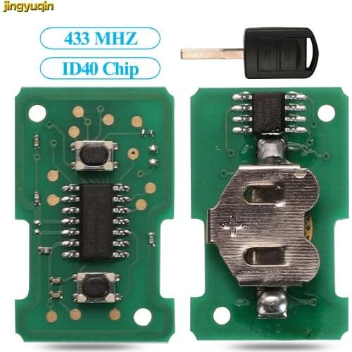Jingyuqin Remote Car Key Circuit Board 5WK48668 ID40 433MHZ For Opel Vauxhall Corsa c Meriva astra h j g d Combo Contorl Key