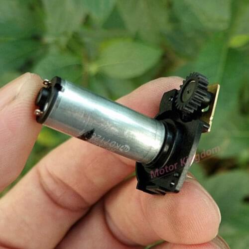 Mabuchi RF-M50 Gear Motor DC 3V-5V 170RPM-280RPM Slow Speed Micro Turbo Worm Gear Box Reducer for Camera lens adjustment