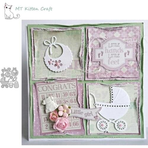 MT Craft Baby Carriage Equipment Metal Cutting Dies Stencils DIY Scrapbooking Photo Album Decorative Embossing Paper Card Crafts
