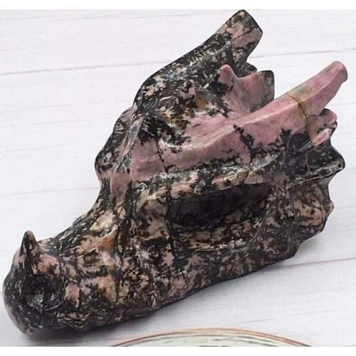 Natuurlijke Rhodan Steen Kiel Houtsnijwerk, Woninginrichting, Geschenken, Feng Shui Gunstige