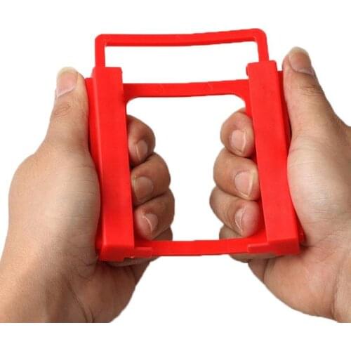 New Arrival 2.5 To 3.5 Inch SSD To HDD Screw-less Mounting Tray Adapter Bracket Hard Drive Holder Mounting Adapter Bracket RED