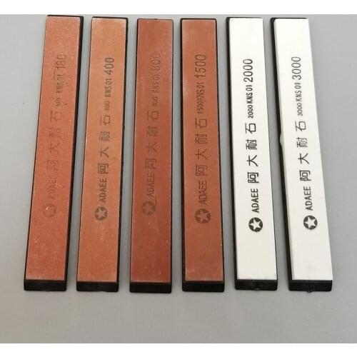 Knife Sharpener Brand New Professional Stone Fixed Grinding Whetstone Water for Kitchen Tools #180# 400# 800#1500#2000#3000