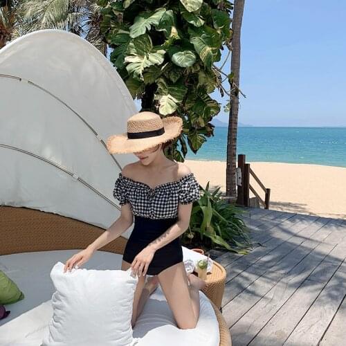 Korean Style One Piece Swimwear Women Solid Swimwear Push Up Swimsuit High Quality Bathing Suit sexy Monokini Beachwear 2020 new