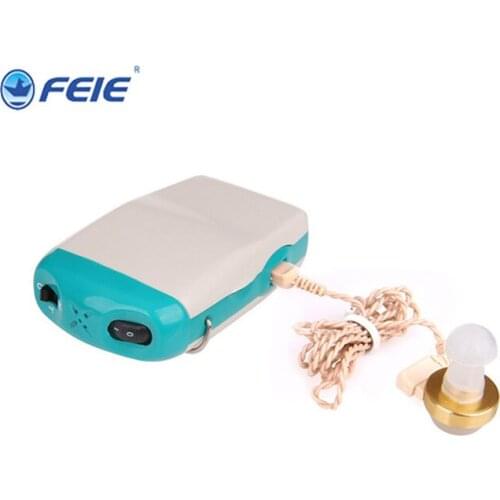 Hearing Aids Sound Amplifier Ear Listening Device BTE Hearing Aid Volume Adjustable Pocket for Severe Hearing Loss S-18