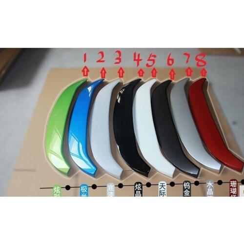 High Quality ABS lacquer that bake Rear Wing Spoiler, Trunk Boot Spoiler For Toyota Yaris L 2014 2015 20162017