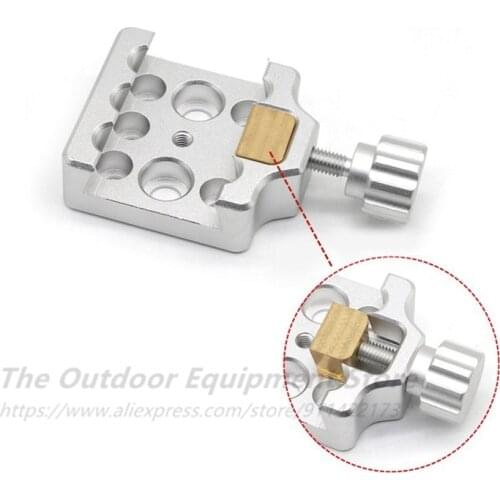 StarPal dovetail slot standard universal slot Vixen Mounting Platform dual Clamp with 1 brass screws great quality