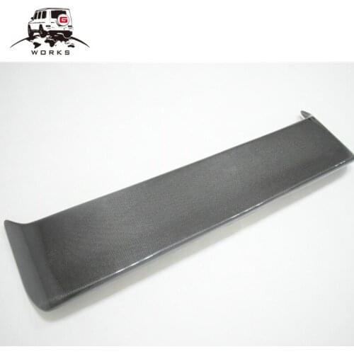 G class W463 PU and carbon fiber B style rear spoiler for G Class W463 G55 G63 G65 Rear roof spoiler wing